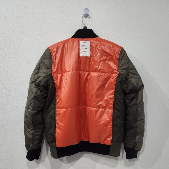 Nike Sportswear Space Destroyer Varsity Bomber Jacket Size Large DD6773-010 NWT - Picture 7 of 11